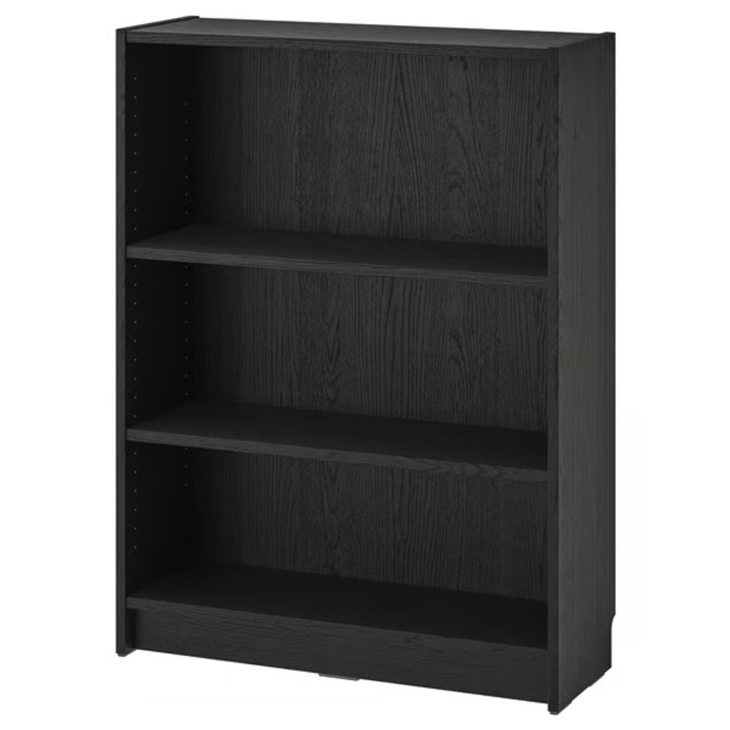 IKEA BILLY Black Wood Bookcase - image-5