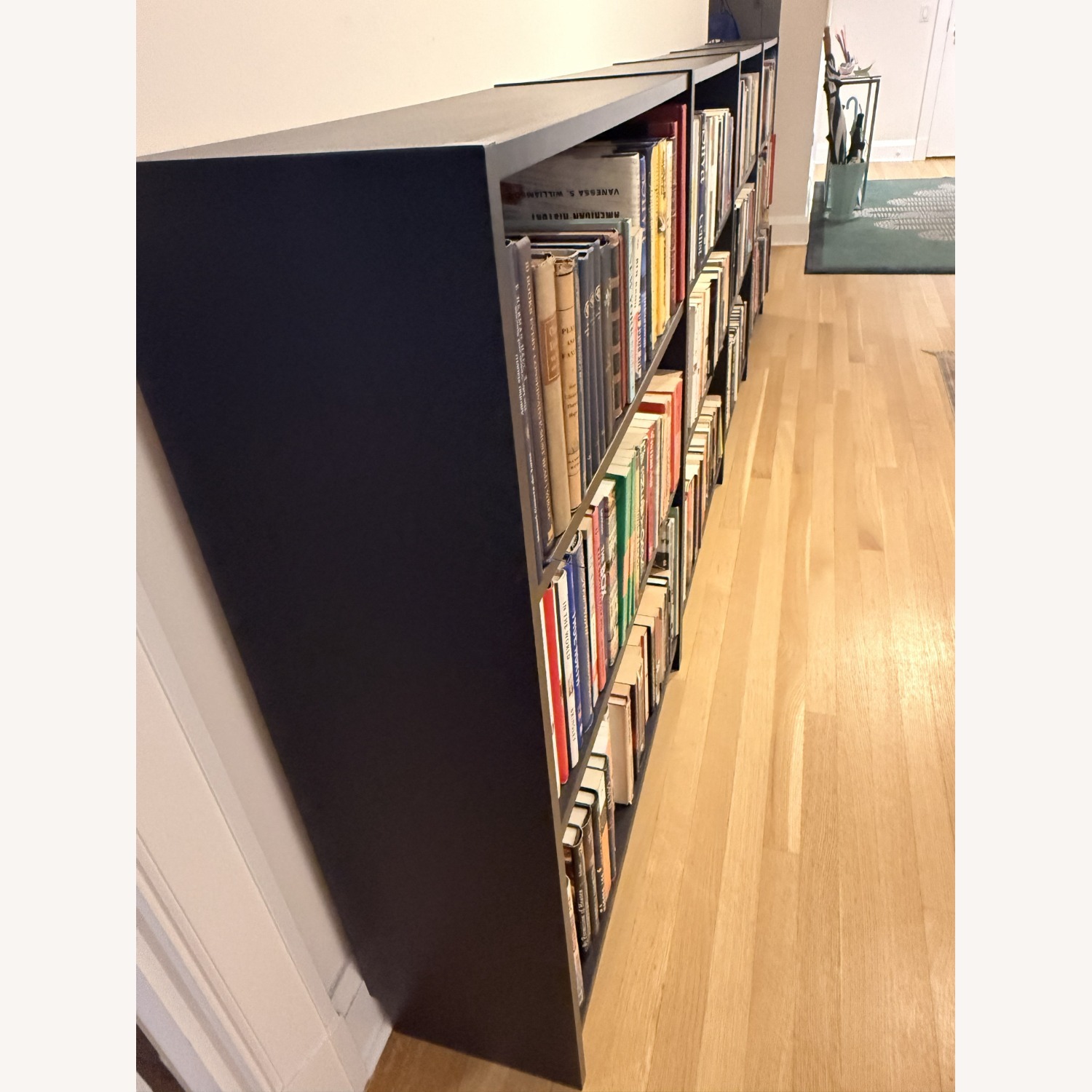 IKEA BILLY Black Wood Bookcase - image-3