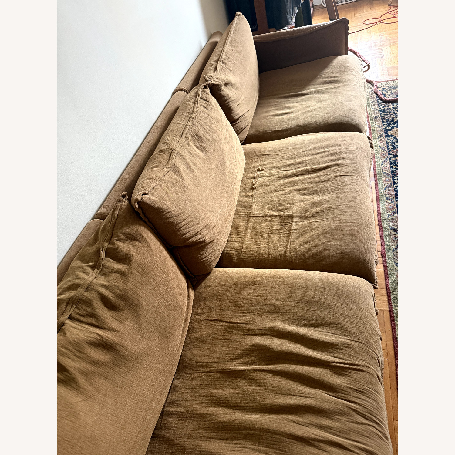Sixpenny Neva Light Brown Linen 3+ Piece Sectional - image-3