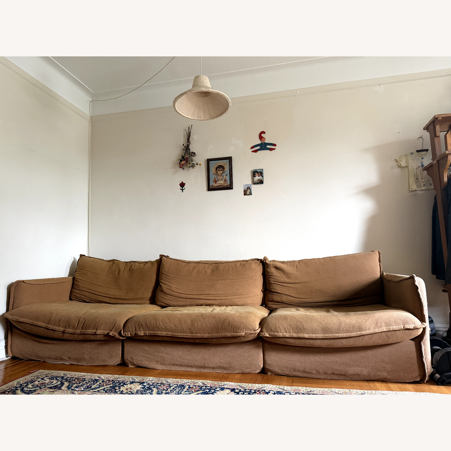 Sixpenny Neva Light Brown Linen 3+ Piece Sectional - image-2