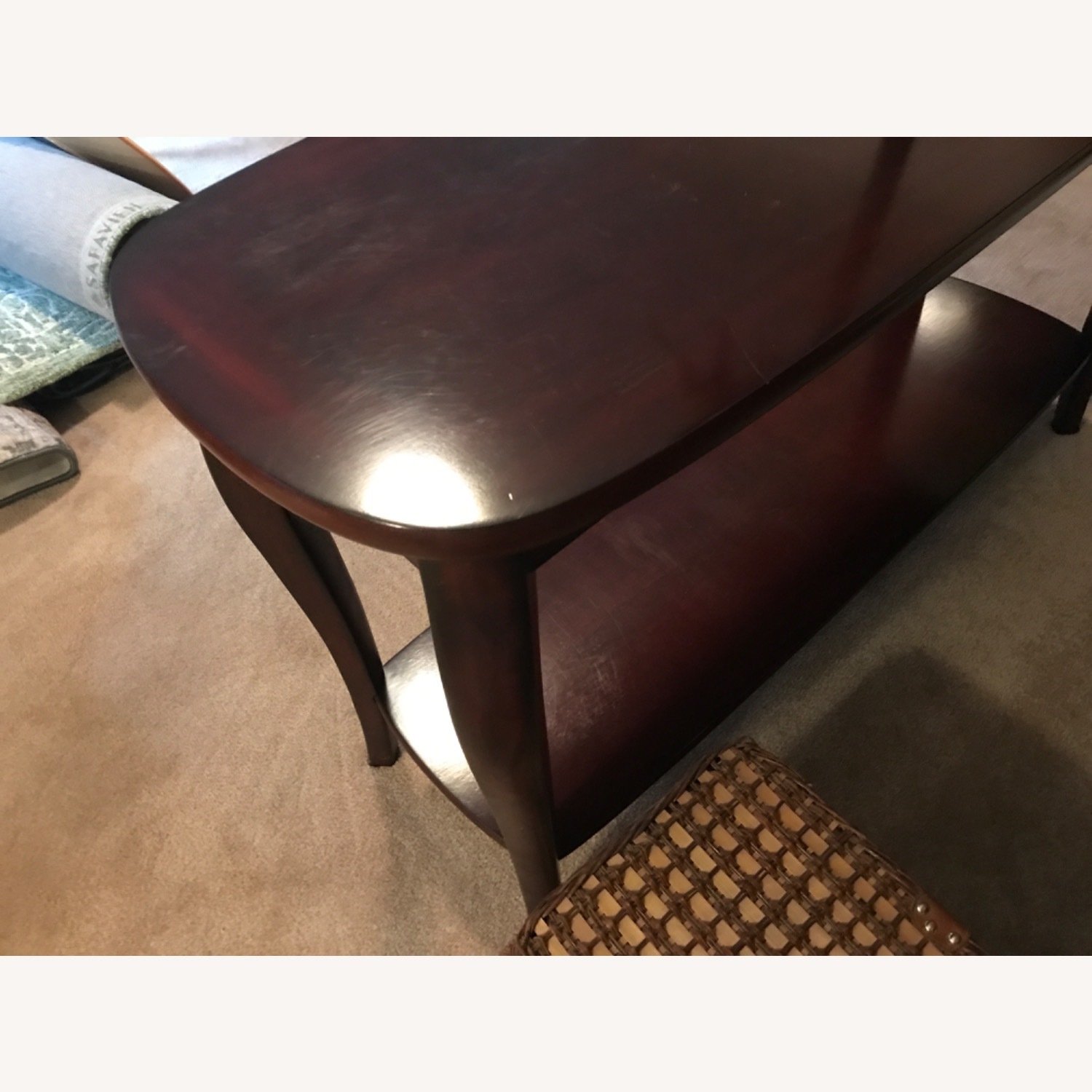 Dark Brown Console Table - image-3