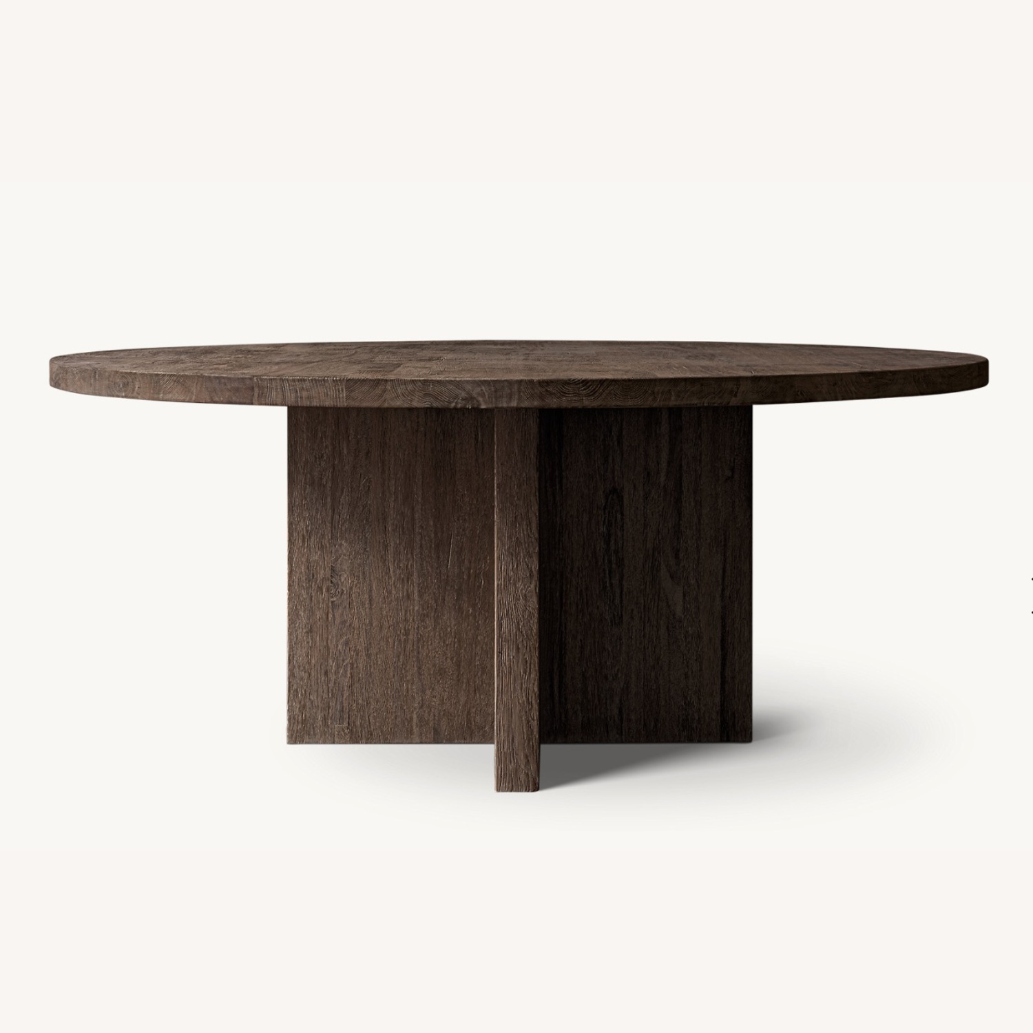 Restoration Hardware Reclaimed Oak Dining Table - image-2