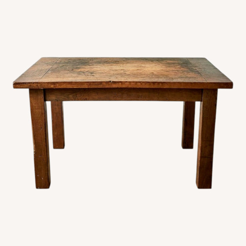 Used ABC Carpet and Home Dark Brown Wood Dining Table for sale on AptDeco