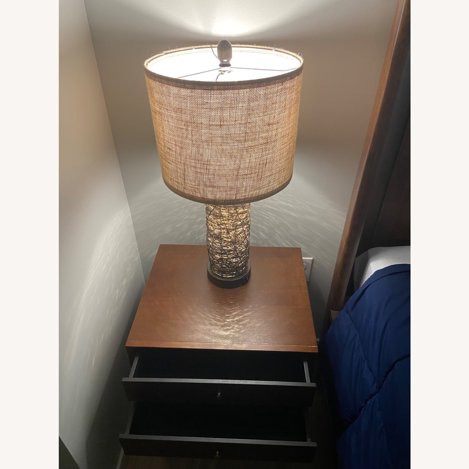 Wayfair Dark Brown Wood Side Tables - image-2