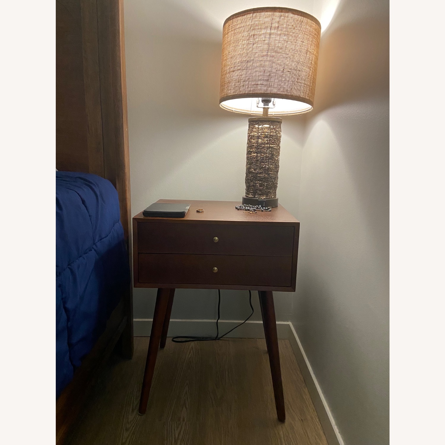 Wayfair Dark Brown Wood Side Tables - image-3