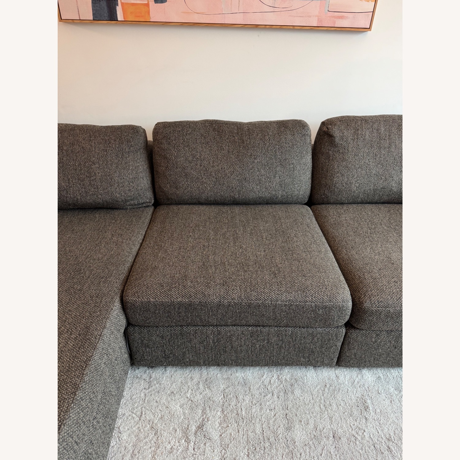 Macy's Clinton Fabric 3-Piece Chaise Sectional - image-4