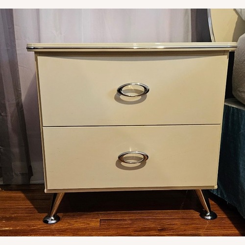 Used Ashley Furniture Vintage Natural Nightstands for sale on AptDeco