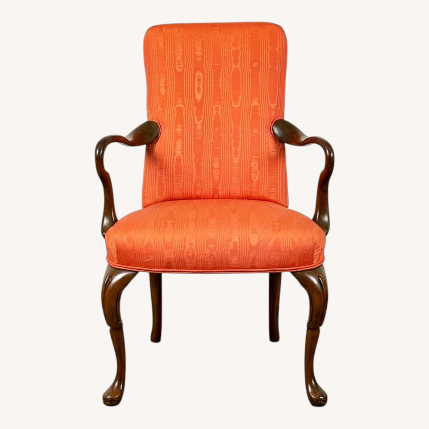 Vintage/Antique Finds Pink Wood Armchair - image-0