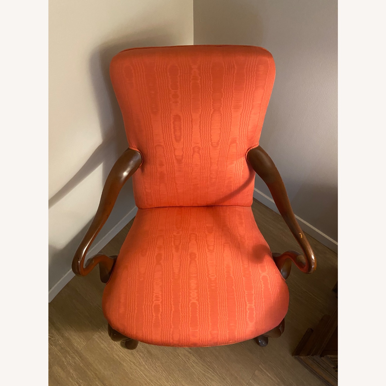 Vintage/Antique Finds Pink Wood Armchair - image-4