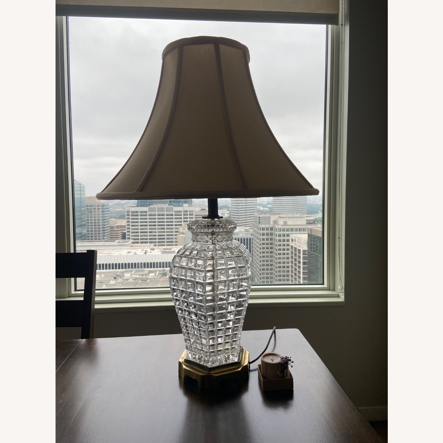 Vintage/Antique Finds Transparent Table Lamp - image-2
