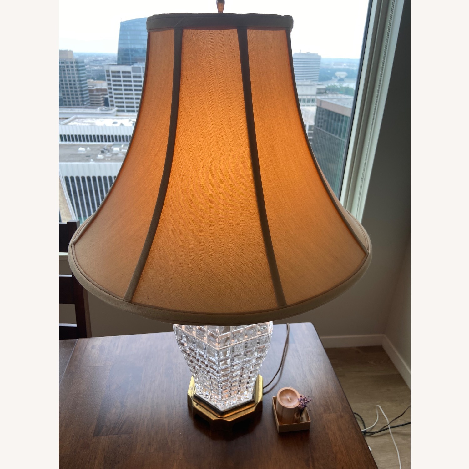 Vintage/Antique Finds Transparent Table Lamp - image-4