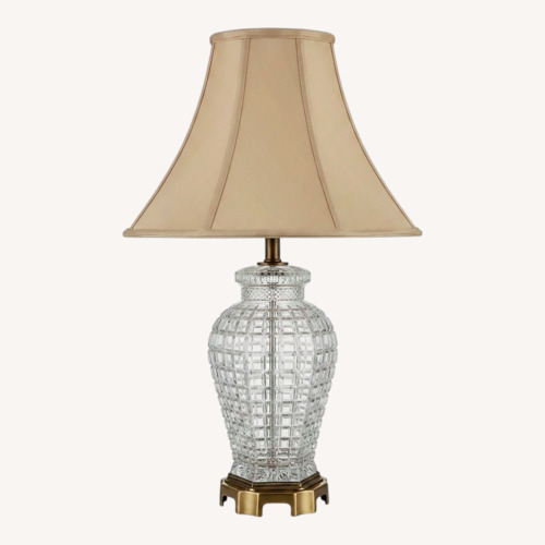 Used Vintage/Antique Finds Transparent Table Lamp for sale on AptDeco
