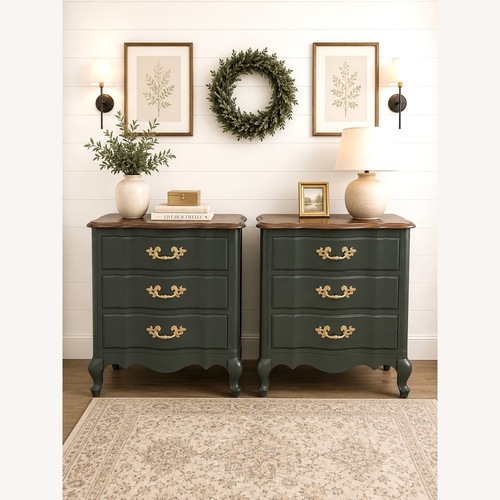 Used Vintage French Farmhouse Nightstands for sale on AptDeco