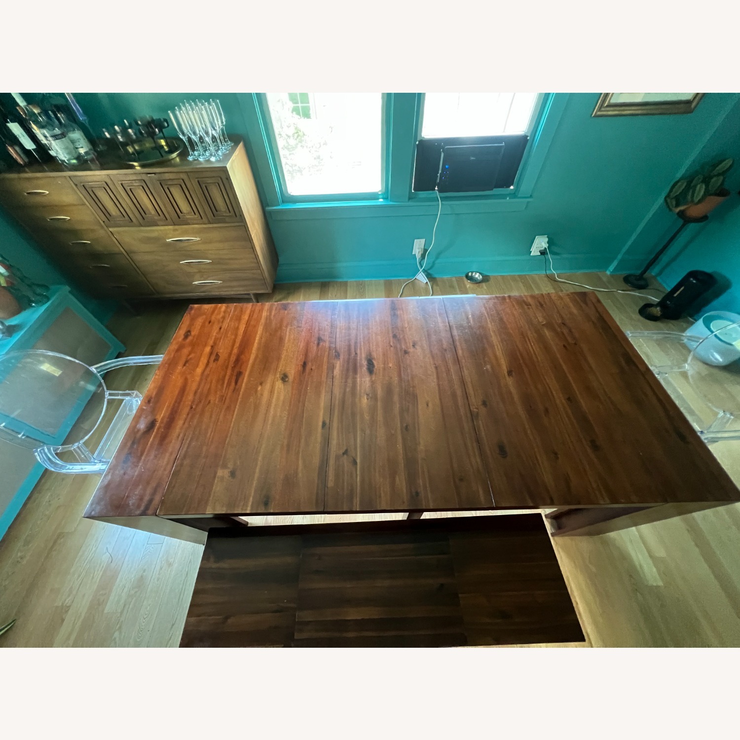 Transformer Table Dining Set Table & 2 Benches - image-2