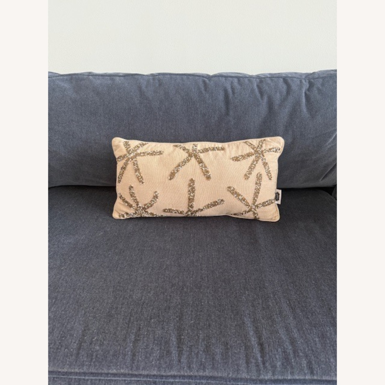 Mudpie Natural Fabric Pillow - image-2