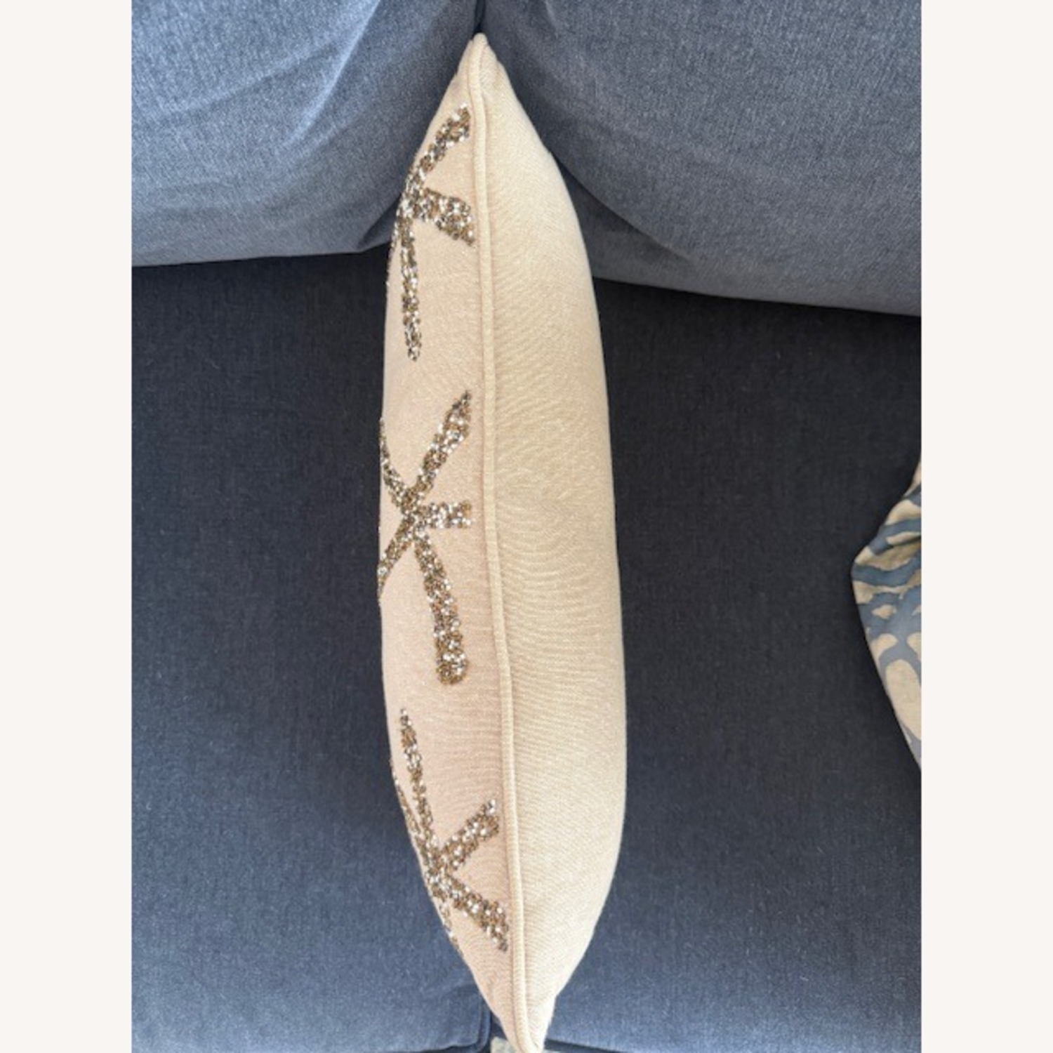 Mudpie Natural Fabric Pillow - image-3
