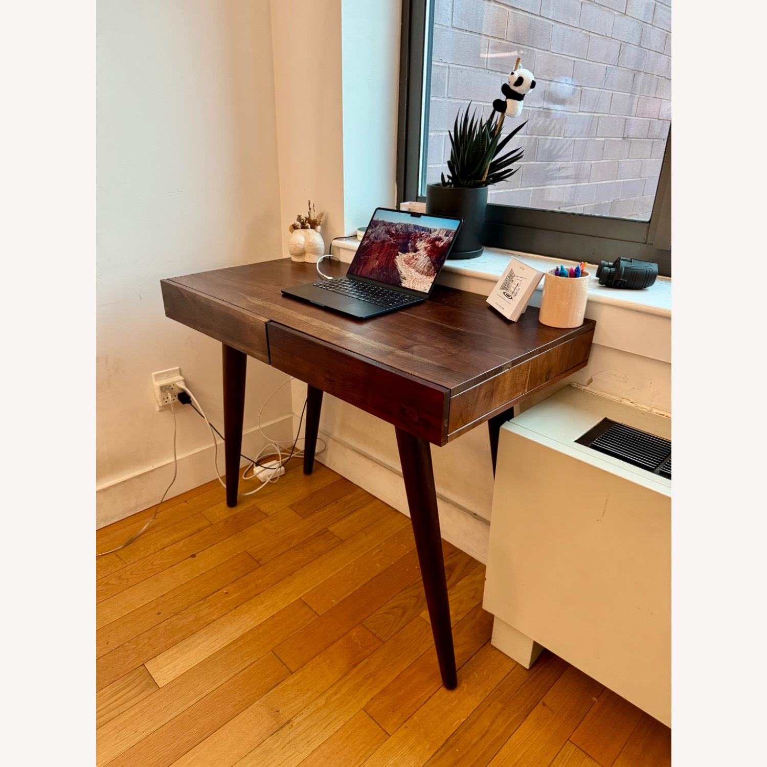 Wayfair Union Rustic Chicago Solid Wood Base Desk - image-2