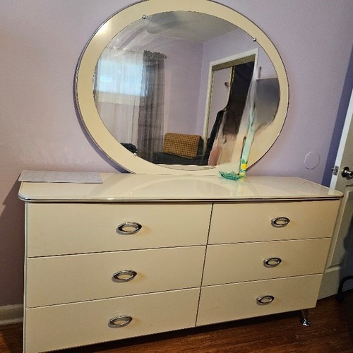 Used Ashley Furniture Vintage Natural Dresser for sale on AptDeco