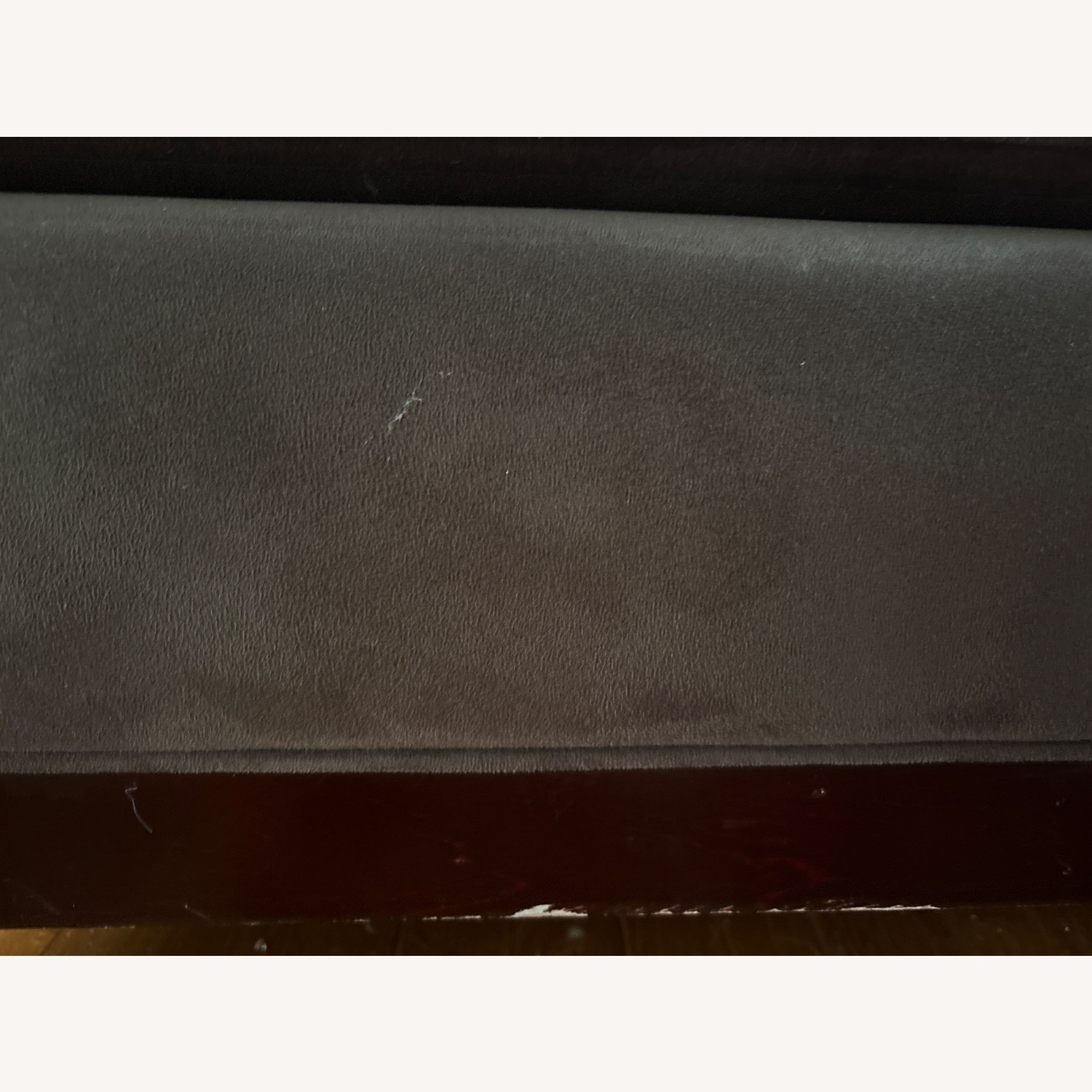 Dark Brown Microsuede 3+ Seater Sofa - image-4