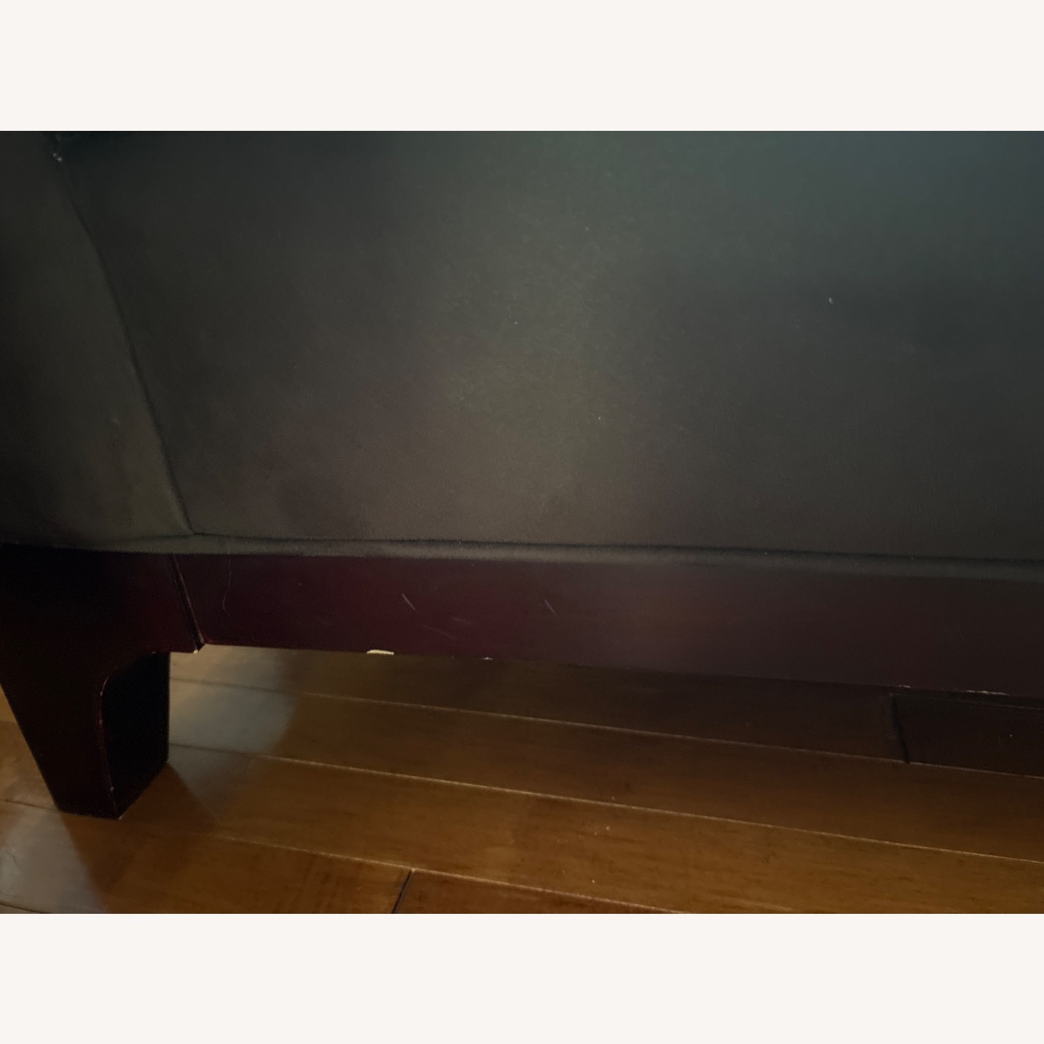 Dark Brown Microsuede 3+ Seater Sofa - image-3