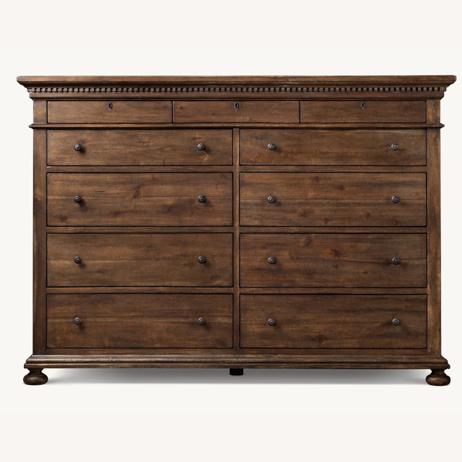 Restoration Hardware 11-Drawer Wood Dresser - image-1