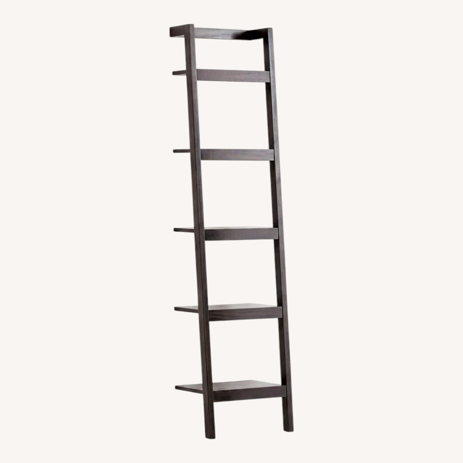Crate & Barrel Sawyer Black Wood Bookcase 2 - image-0