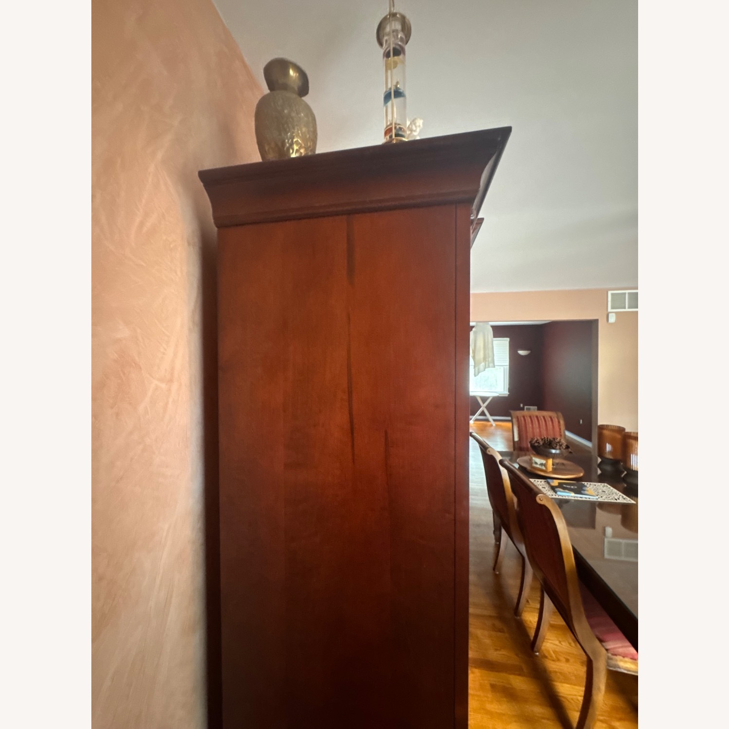 Ethan Allen Console/Book Shelves - image-4