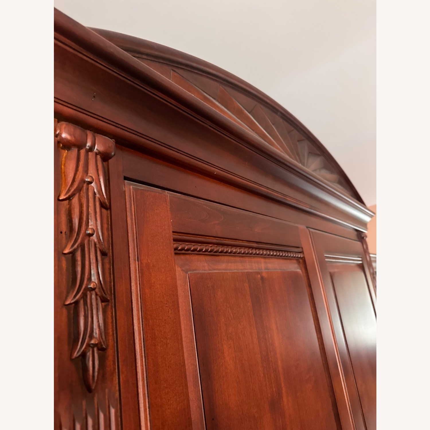 Ethan Allen Console/Book Shelves - image-3