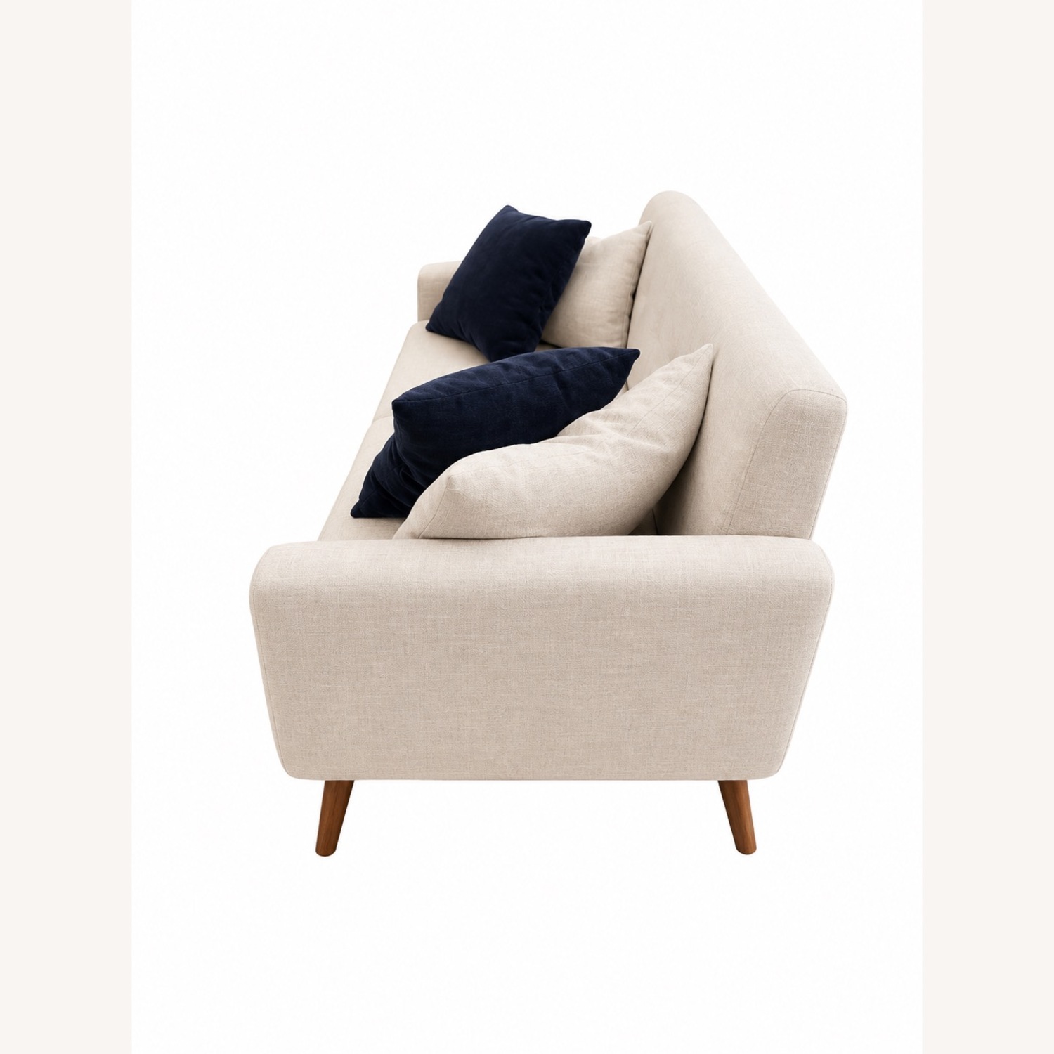 Wayfair White Loveseat - image-3