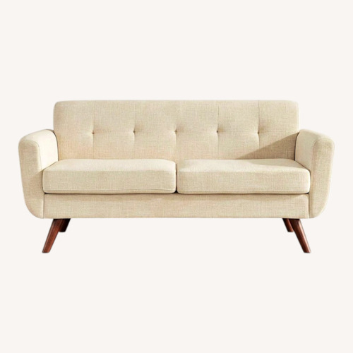 Used Wayfair White Loveseat for sale on AptDeco
