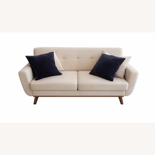 Used Wayfair White Loveseat for sale on AptDeco