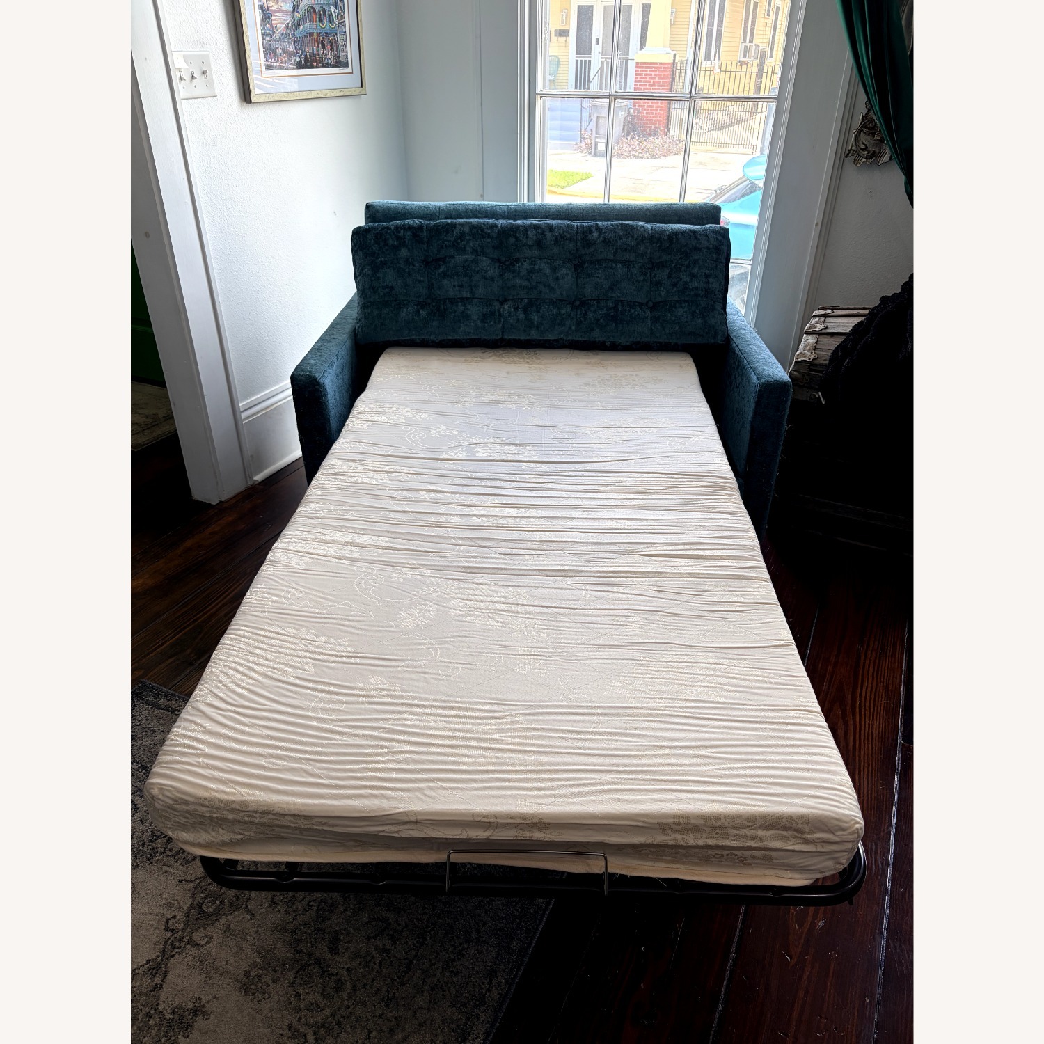 Joybird Eliot Twin Sleeper in Prime Peacock  - image-2