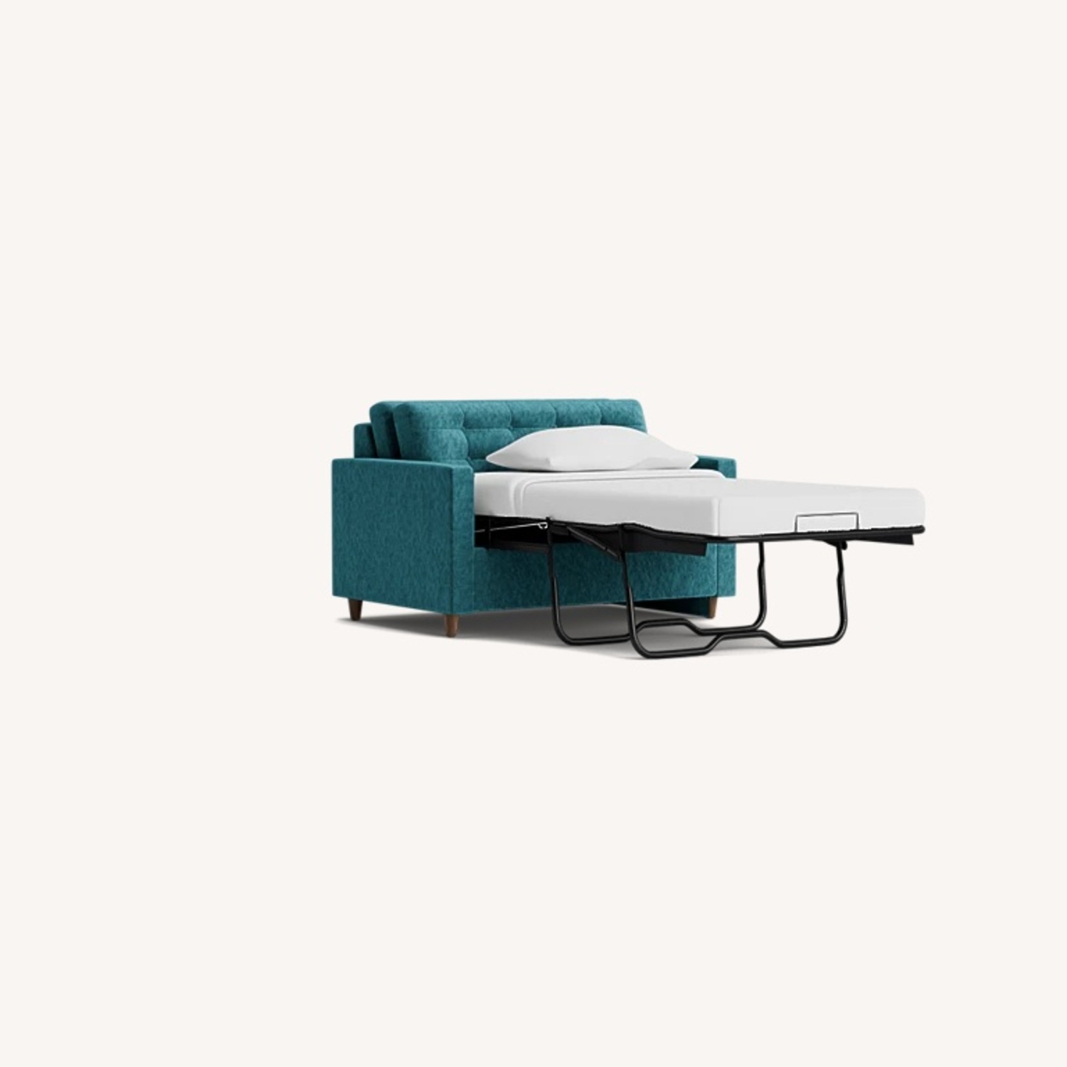Joybird Eliot Twin Sleeper in Prime Peacock  - image-9