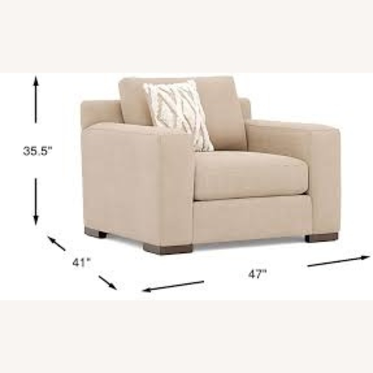 Rooms To Go Drew & Jonathan Melbourne Accent Chair - image-4