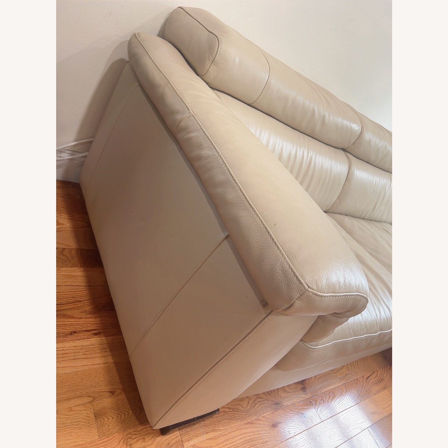 L-Shaped Genuine Leather Sofa - image-2