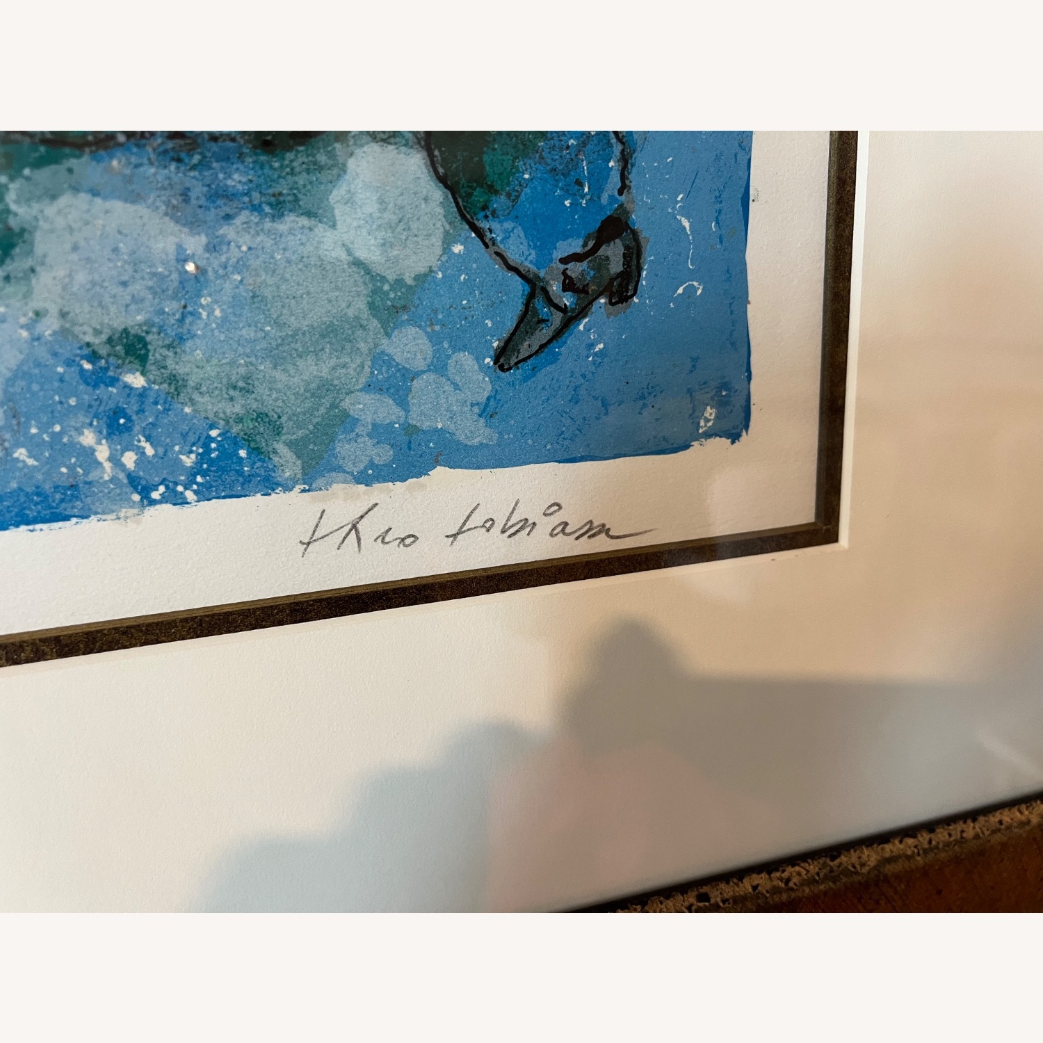 Framed Theo Tobias Lithograph Artist Proof - image-4