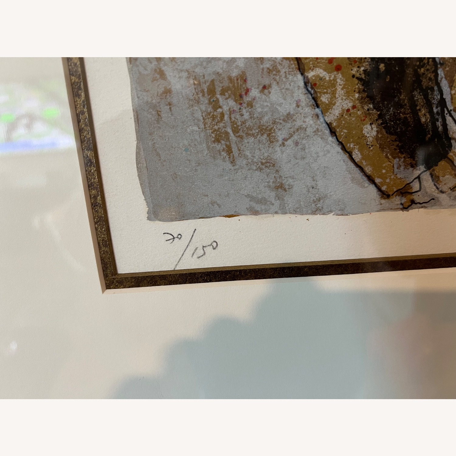 Framed Theo Tobias Lithograph Artist Proof - image-3