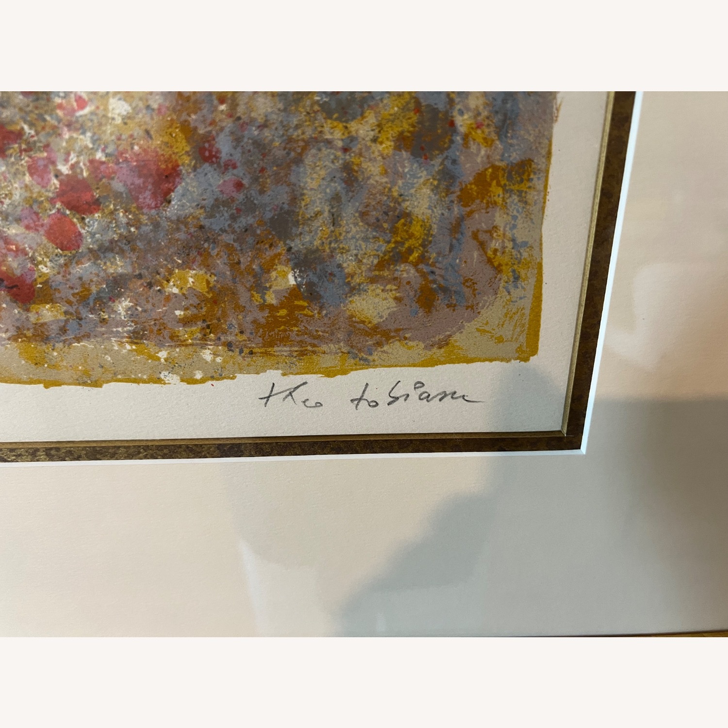 Framed Theo Tobias Lithograph Artist Proof - image-2