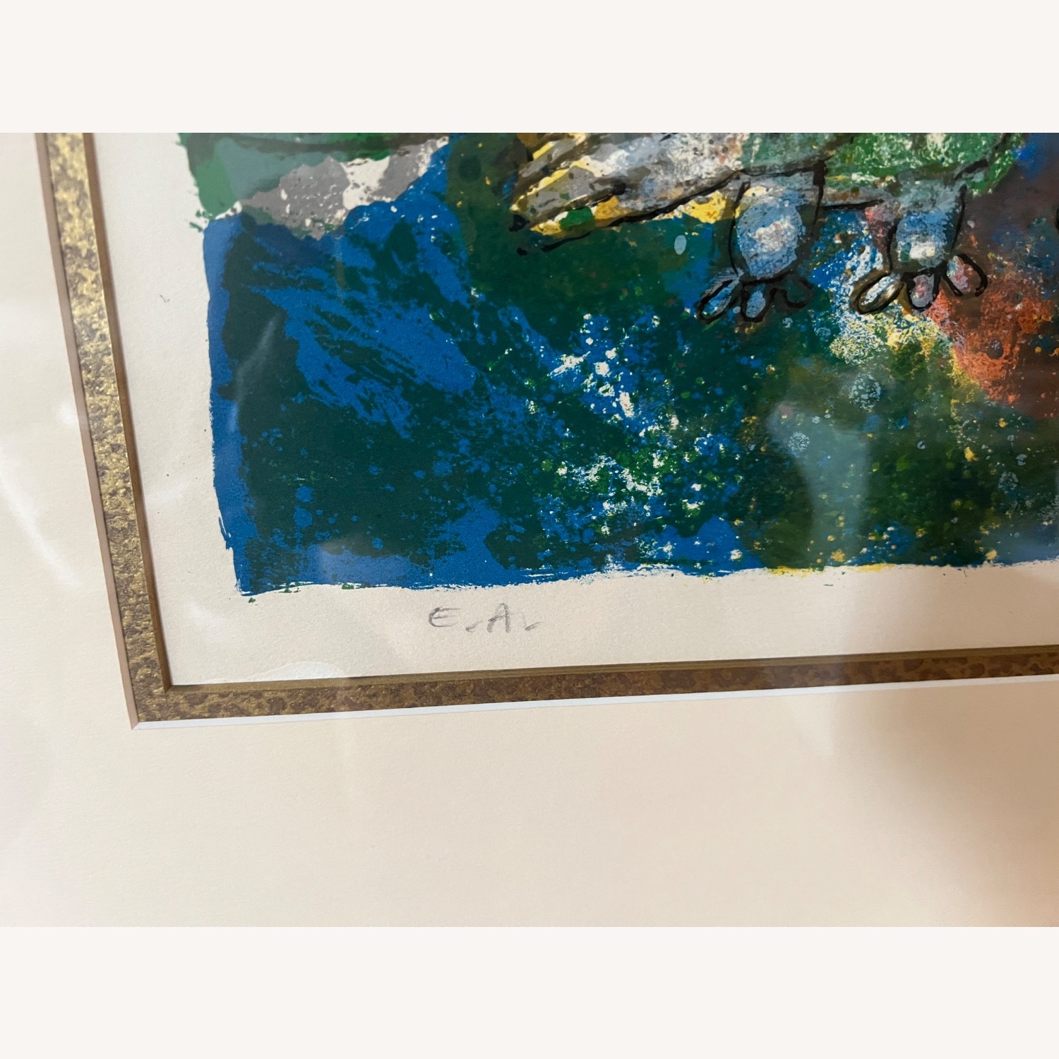 Framed Theo Tobias Lithograph Artist Proof - image-5