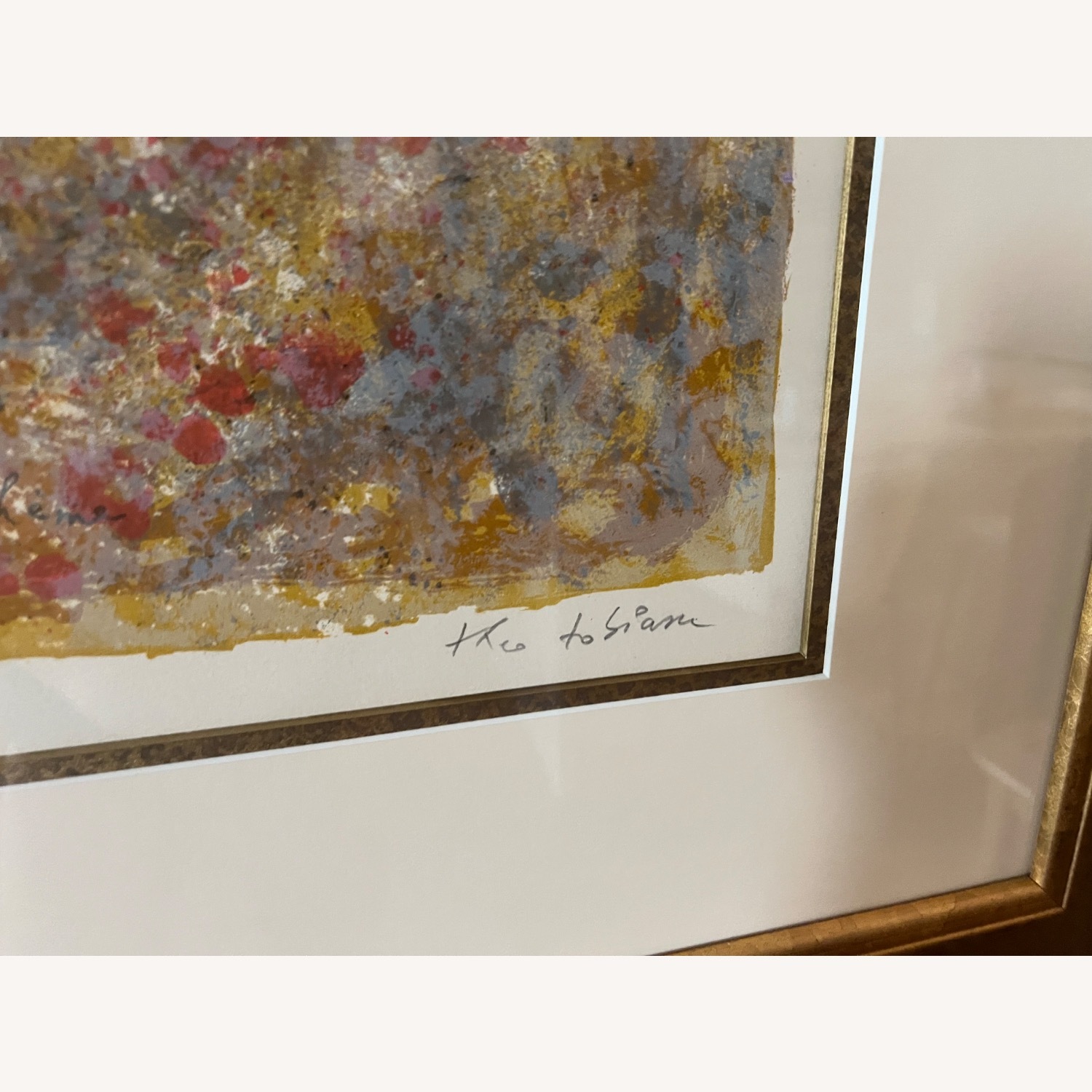 Framed Theo Tobias Lithograph Artist Proof - image-4
