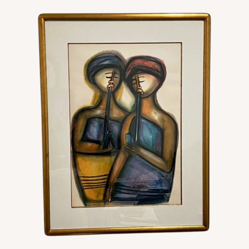 Used Framed South African Theme Wall Art for sale on AptDeco