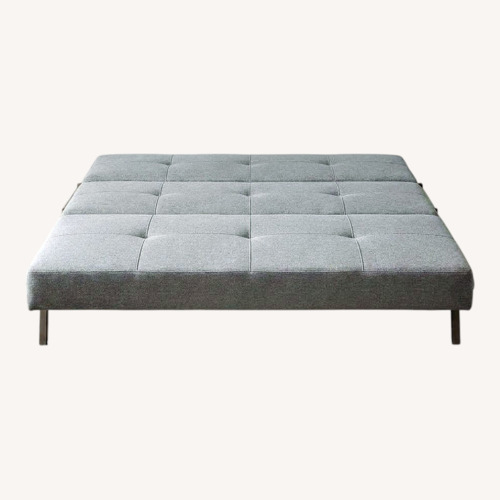 Used Gingko Furniture Light Gray Fabric Sleeper Sofa for sale on AptDeco