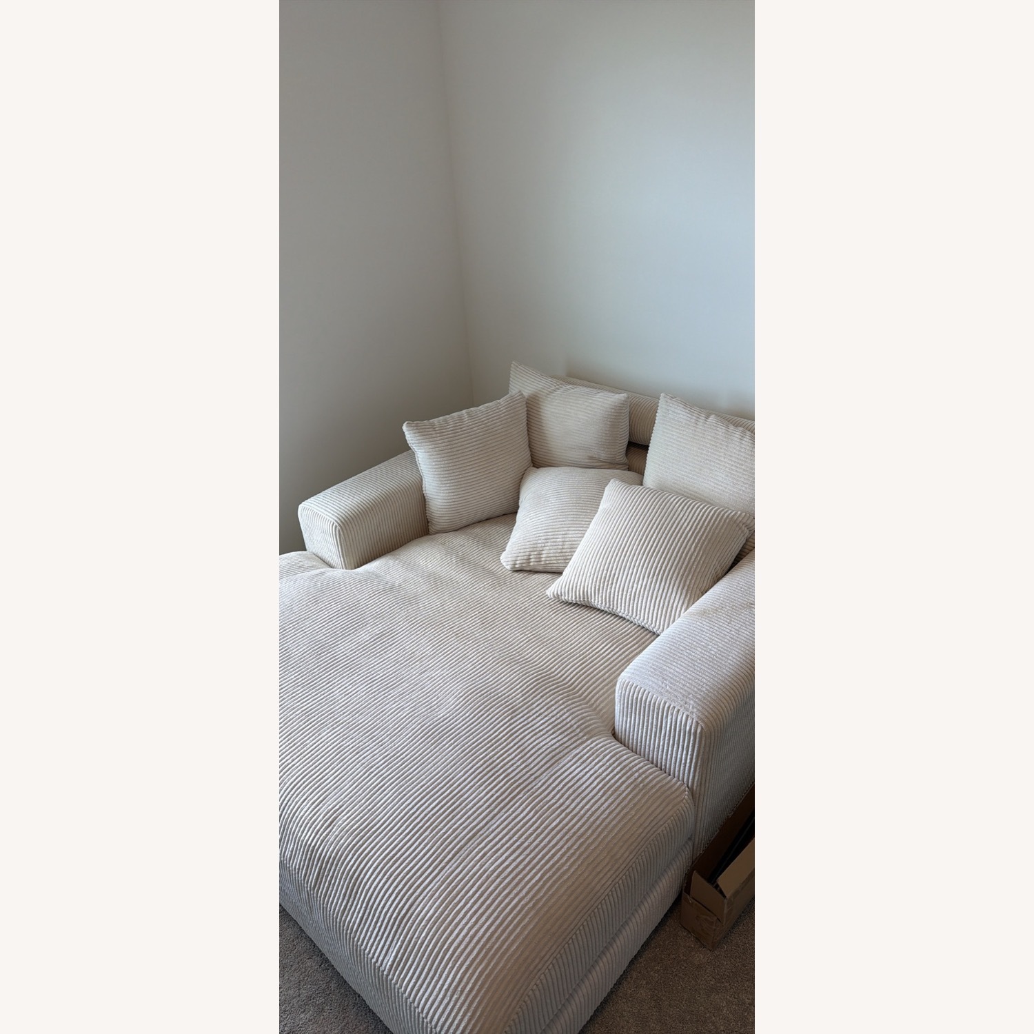 Wayfair White Armchair - image-3