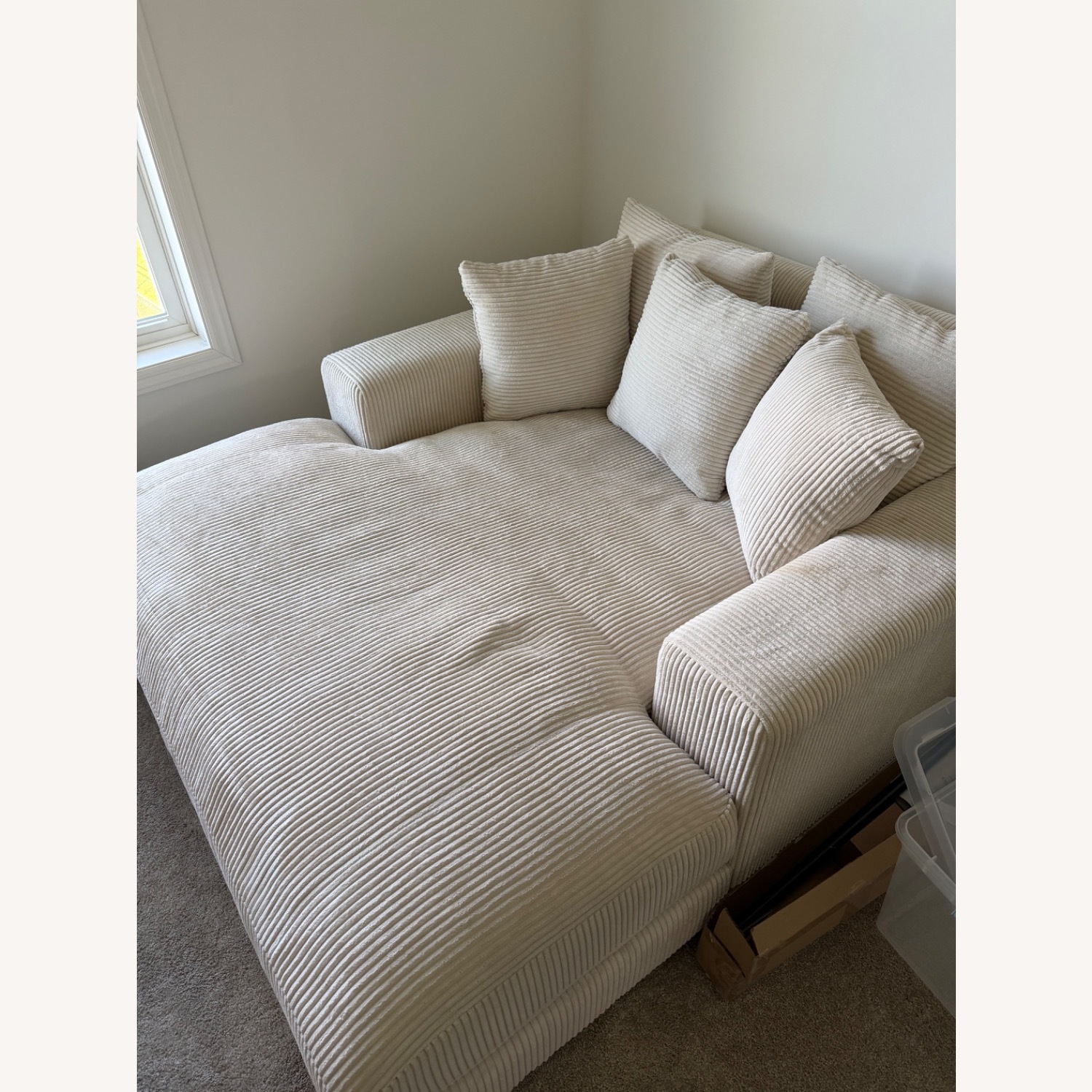 Wayfair White Armchair - image-1