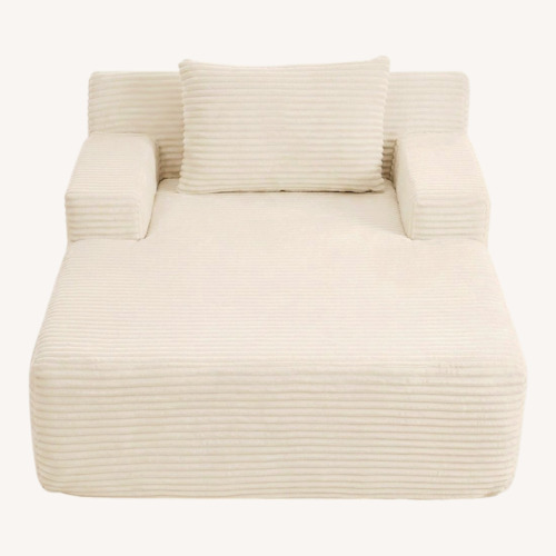 Used Wayfair White Armchair for sale on AptDeco