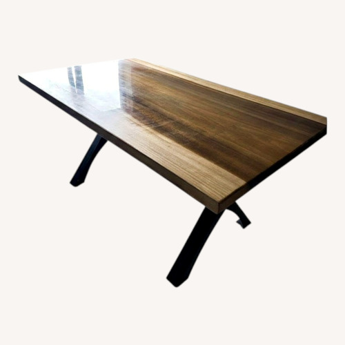 Used Custom Wood Dining Table for sale on AptDeco