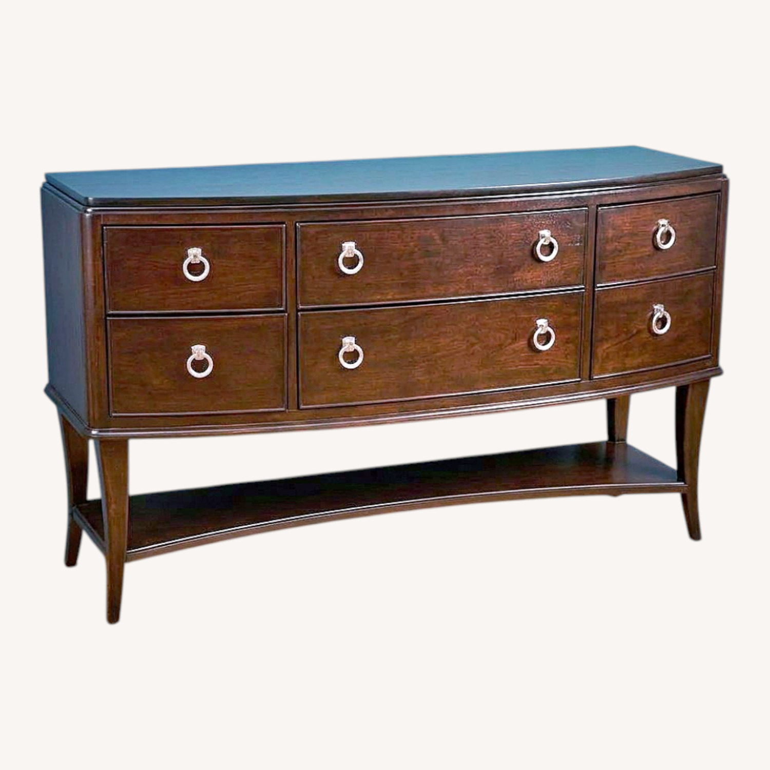 Pulaski Furniture Dark Brown Wood Sideboard - image-0