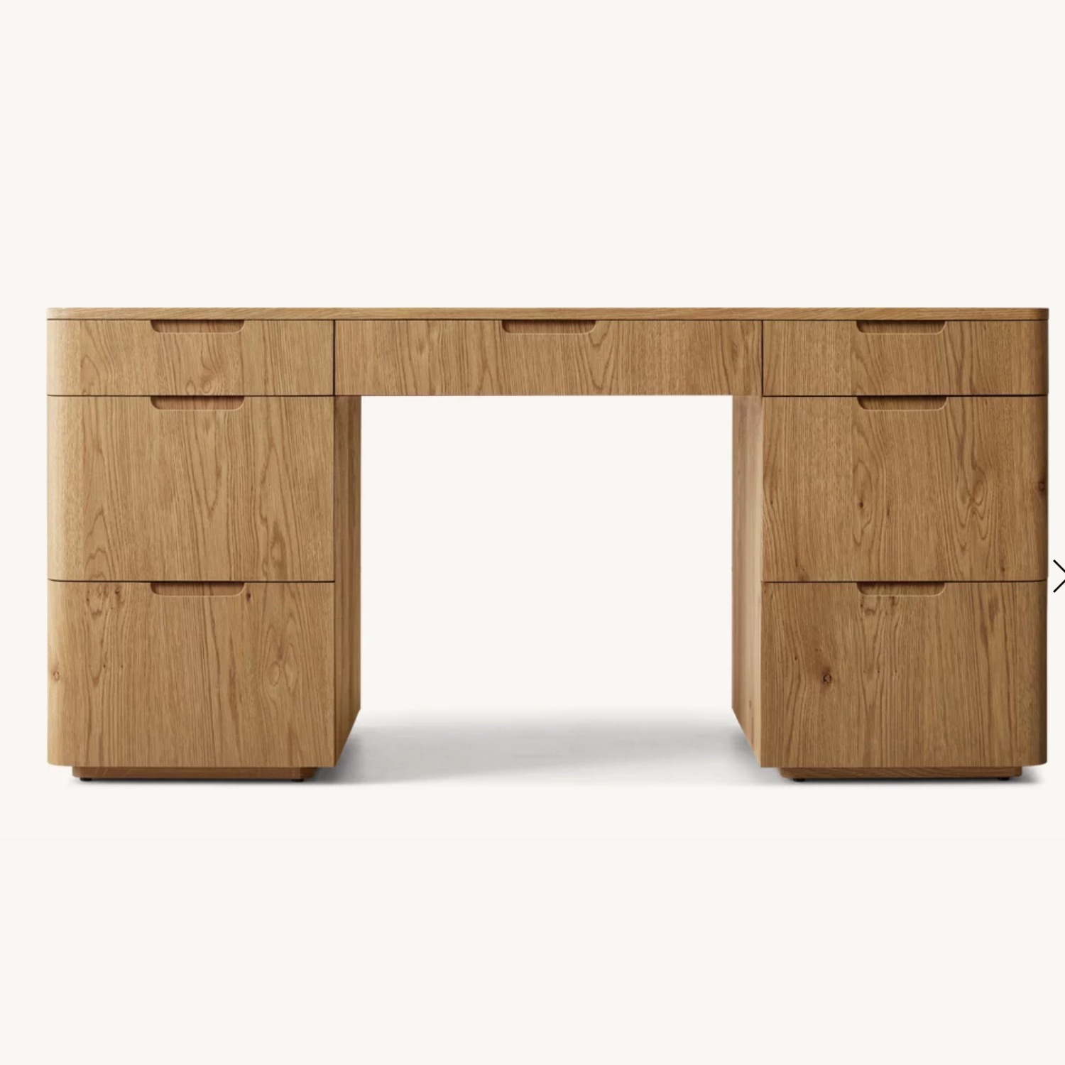 Restoration Hardware Madero Storage Desk  - image-1