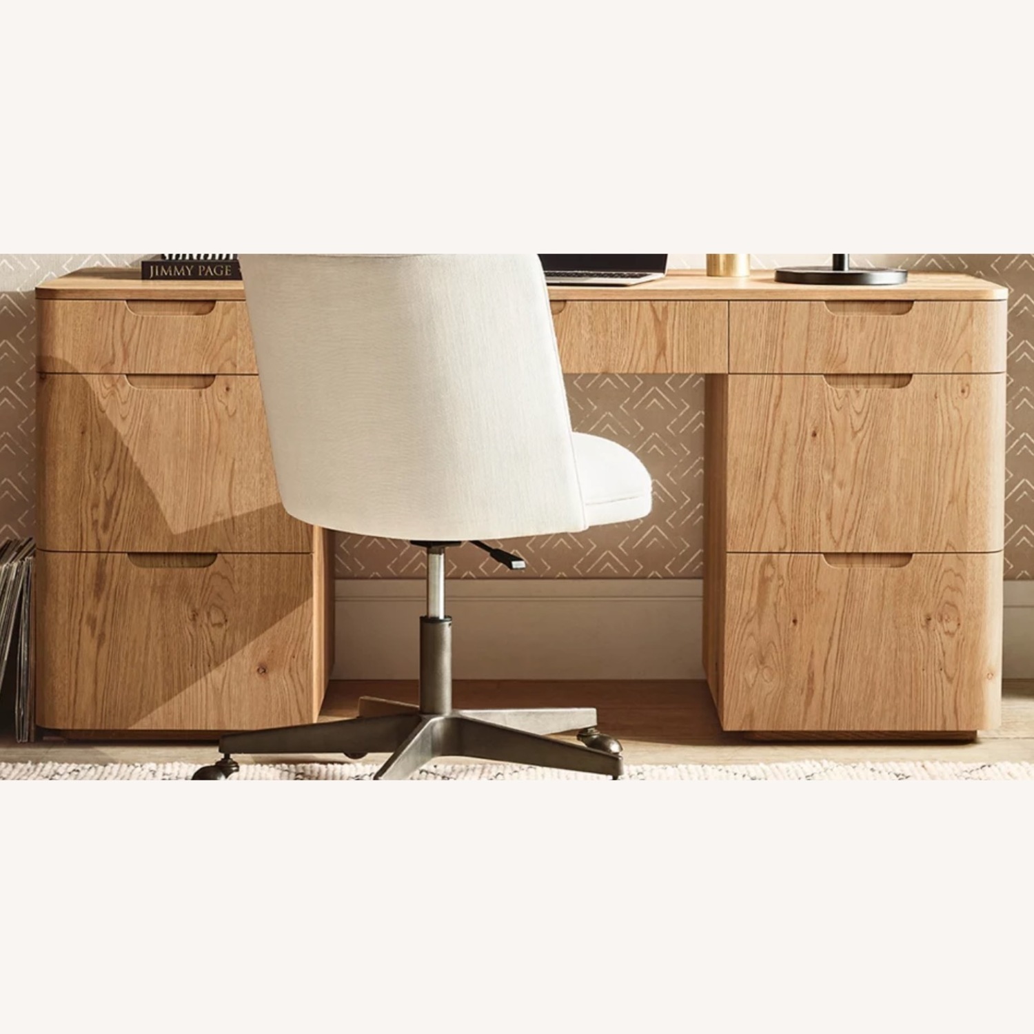 Restoration Hardware Madero Storage Desk  - image-3