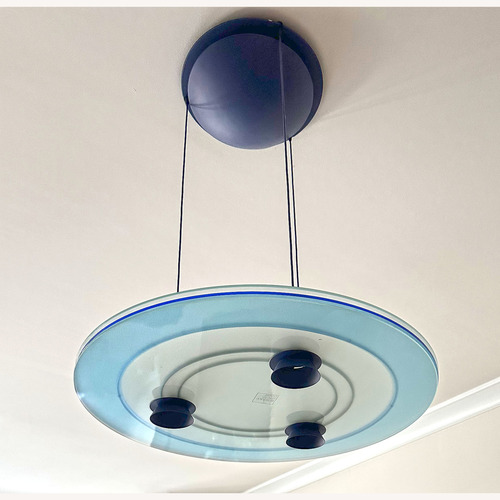 Used Vintage Aurora Pendant By Perry King For Arteluce for sale on AptDeco